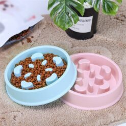 Pet Anti Choking Slow Feeding Puzzle Feeder Bowl