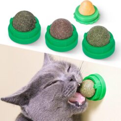 Cat Wall Treats Lick Teeth Cleaning Dental Chew Toy