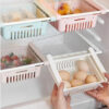 Multipurpose Retractable Refrigerator Organizer Drawer