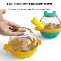 Interactive Pet Tumbler Food Leakage Feeder Toy