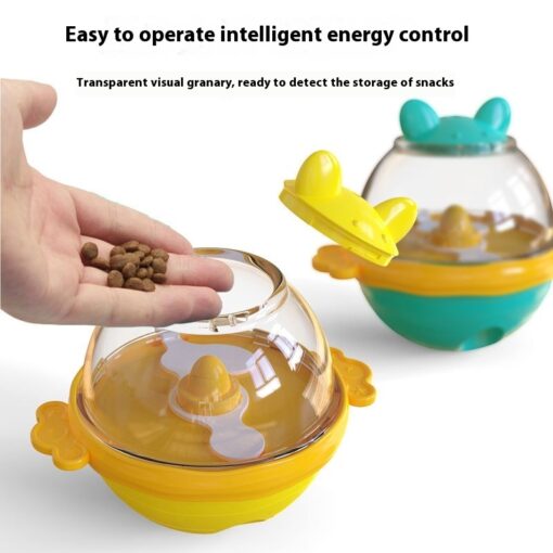 Interactive Pet Tumbler Food Leakage Feeder Toy