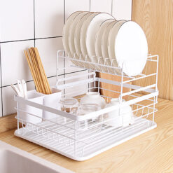 Creative Kitchen Household Countertop Dish Storage Rack