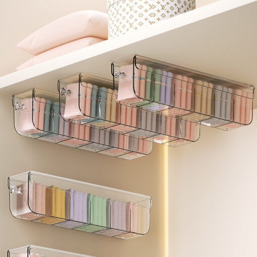 Wall-mounted Drawer Underwear Storage Organizer Box