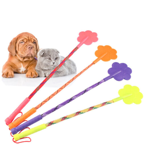 Interactive Pet Training Lure Stick Whip Wand Toy