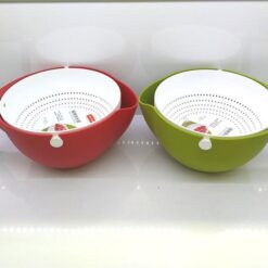 Portable Kitchen Vegetable Drain Washing Basket