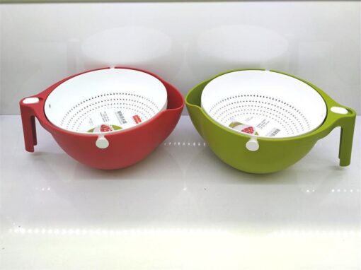 Portable Kitchen Vegetable Drain Washing Basket