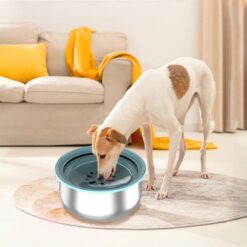 Stainless Steel Large Capacity Pet Water Drinking Bowl