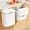 Wall-mounted Household Kitchen Large Capacity Trash Can