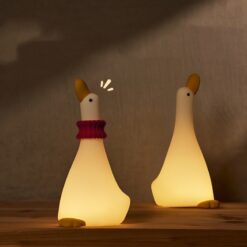 Creative Looking Up Little Duck Small Night Lamp