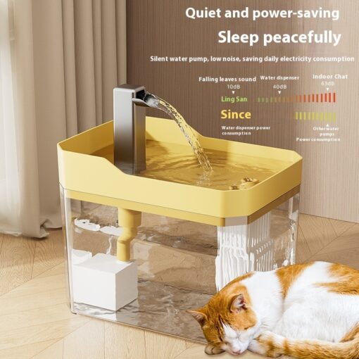 Transparent Pet Automatic Filter Circulating Water Dispenser