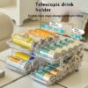 Creative Retractable Automatic Filling Beverage Storage Rack