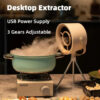 Portable USB Charging Desktop Kitchen Exhaust Small Fan