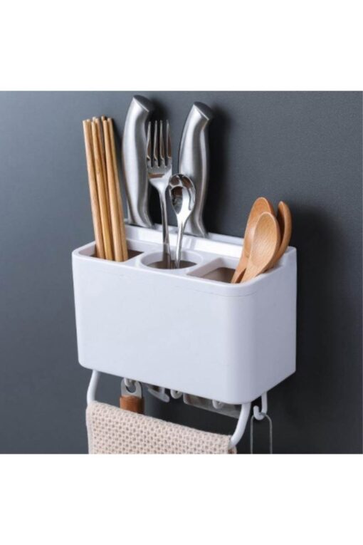 Multi-functional Wall-Mounted Kitchen Storage Dish Drain Rack