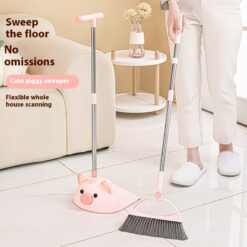 Durable Long Handled Household Dustpan Broom Set