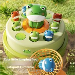 Interactive Cartoon Frog Bouncing Children's Training Toy