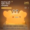 Creative Gold Crab Atmosphere Small Night Light Lamp