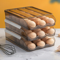 Creative Refrigerator Kitchen Egg Plastic Storage Box