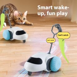 Relieving Stuffy Gravity Intelligent Running Cat Electric Toy