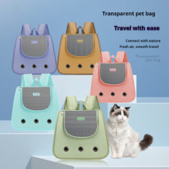 Portable Large Capacity Breathable Pet Backpack