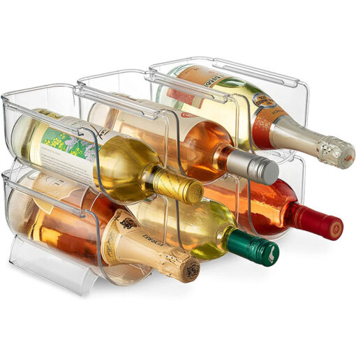 Stackable Wine Bottle Storage Rack Organizer