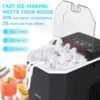 Portable Self-Cleaning Kitchen Ice Makers Machine