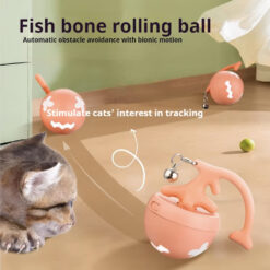 Electric USB Charging Rolling Teasing Ball Pet Teasing Toy