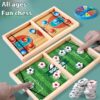 Interactive Parent-child Desktop Ice Hockey Playing Toy