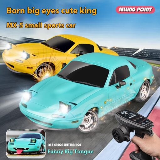 Flip Light Drift Remote Control Car Children's Toy