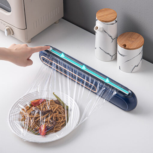 Creative Kitchen Magnetic Cling Film Cutter Dispenser