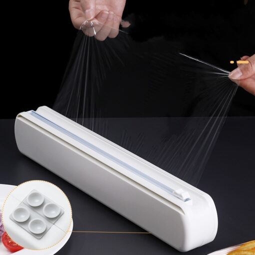 Multifunctional Magnetic Household Kitchen Wrap Cutter