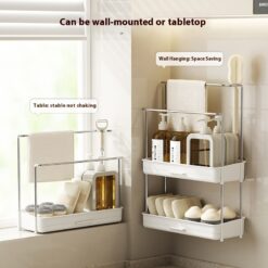 Multi-layer Kitchen Rag Storage Organizer Rack