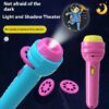 Flashlight Luminous Picture Recognition Children Projector Toy