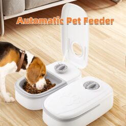 Automatic Smart Stainless Steel Pet Food Feeder Dispenser