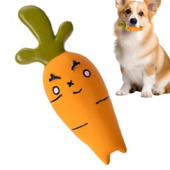 Portable Cute Cartoon Vegetable Dog Chew Teething Toy