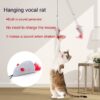 Funny Hanging Plush Cry Mouse Self-Hi Pet Toy