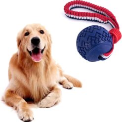 Interactive Dog Soft Tough Rope Balls Chew Toy