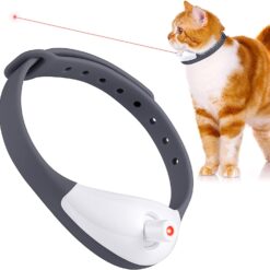 Automatic Wearable Collar Cat LED Light Laser Toy