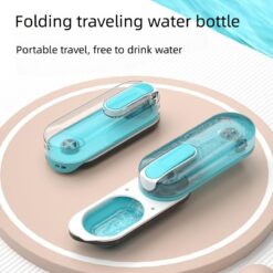 Portable Double Pet Outdoor Water Drinking Bottle