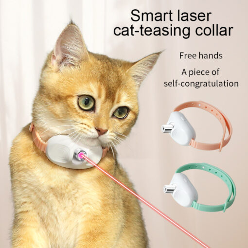 Interactive USB Charging Wearable Laser Cat Teasing Toy