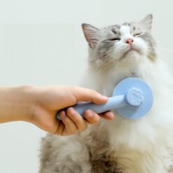 Portable Cat Hair Cleaning Comb Removal Massage Brush