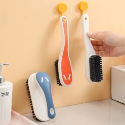 Portable Ergonomic Short-handled Shoe Cleaning Brush