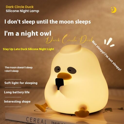 Creative Small Duck Decompression Led Night Pat Lamp