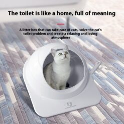 Portable Fully Enclosed Cat Litter Deodorant Basin Box