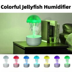 Colorful Night Light Jellyfish Essential Oil Diffuser Humidifier