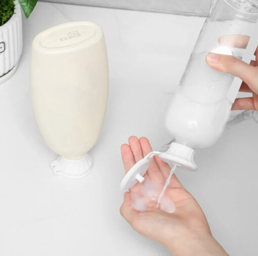 Inverted Shower Gel Squeeze Leak-proof Liquid Bottle Cap