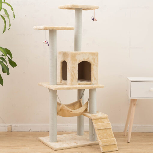 Multifunctional Cat Tower Climbing Frame Toy